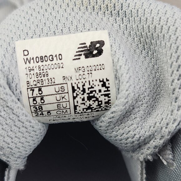 New Balance Women 7.5 Wide (EU 38)Running Course Grey Fresh Foam Shoes - Picture 9 of 15